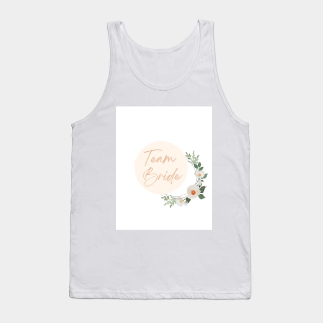 Team Bride Tank Top by Saasstaff 